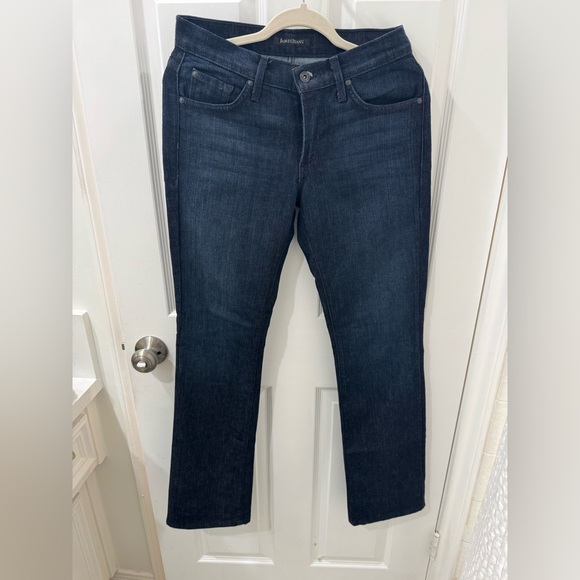 JAMES JEANS Hunter Riesling Dark Blue Women's Straight Leg Jeans, Size 27 - Picture 1 of 6